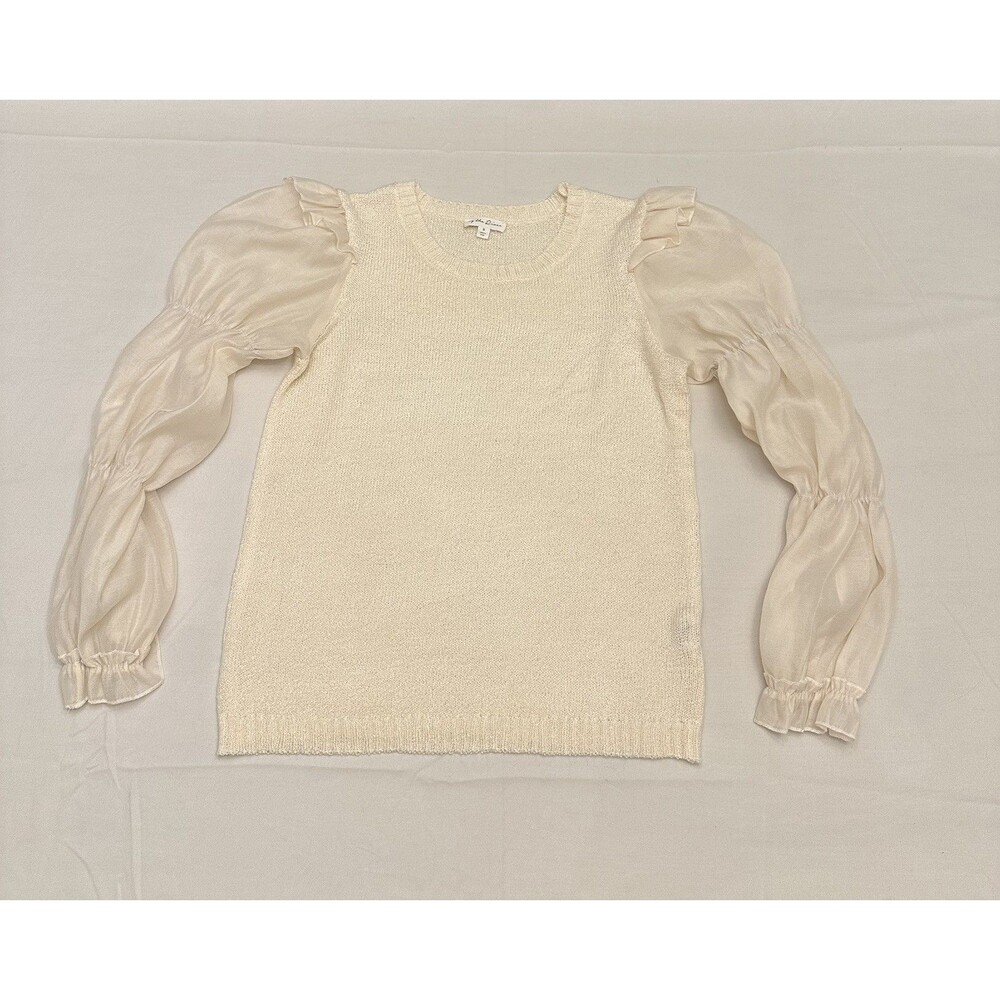 Anthropologie By The River Peasant Pirate M Long Sleeve Prairie Cottagecore